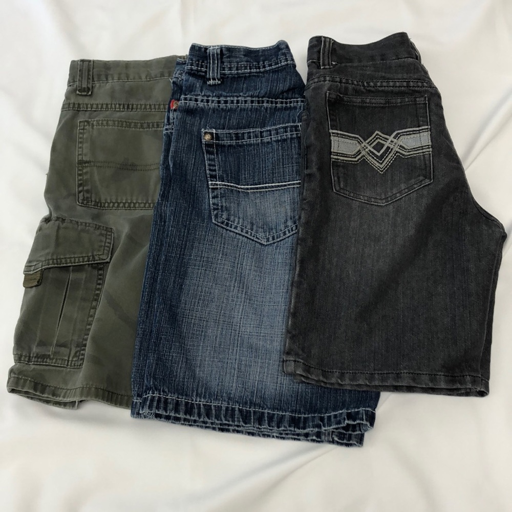 Boys Sz 10 jean and cargo shorts